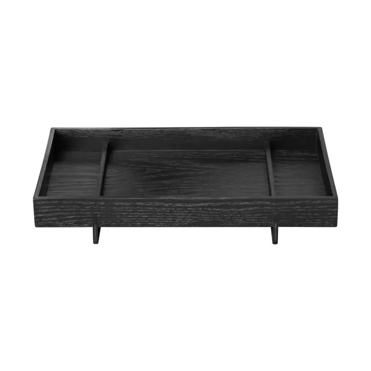 Discount Blomus ABENTO Hardwood Tray - Black
