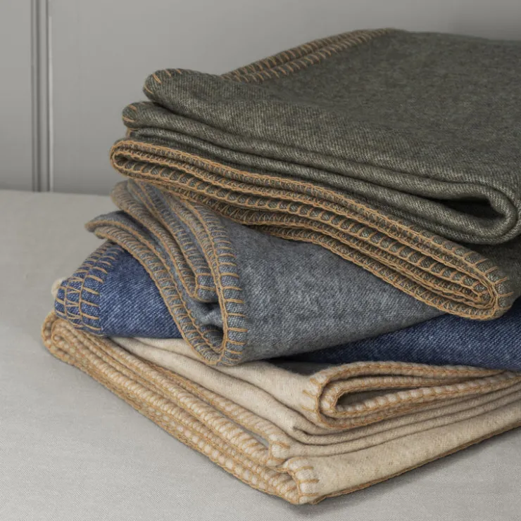 Clearance Blomus AHWI Two-Tone Wool Throw