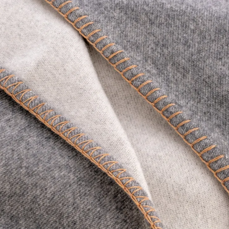Clearance Blomus AHWI Two-Tone Wool Throw
