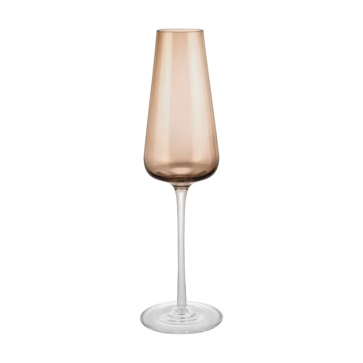 New Blomus BELO Champagne Flute Glasses - 7 Ounce - Set of 2