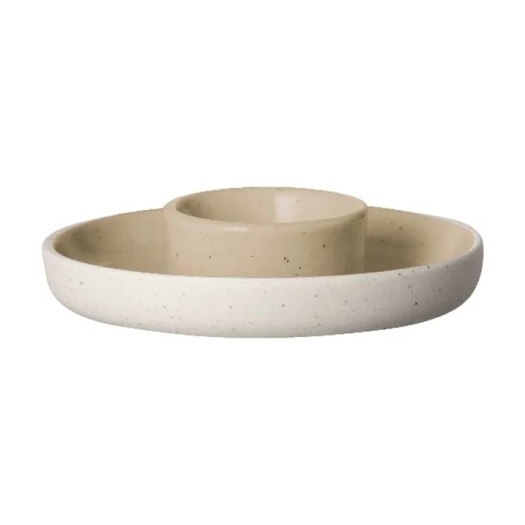 Fashion Blomus Ceramic Stoneware Egg Cup With Base - Set of 2 - SABLO