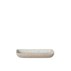 New Blomus Ceramic Stoneware Snack Plates Set of 4 - SABLO