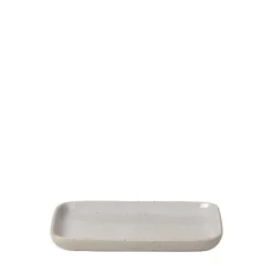 New Blomus Ceramic Stoneware Snack Plates Set of 4 - SABLO