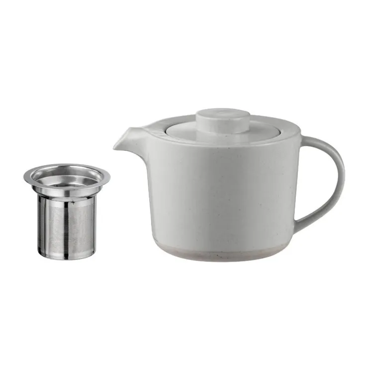 Online Blomus Ceramic Stoneware Teapot With Filter - 1 Liter - SABLO