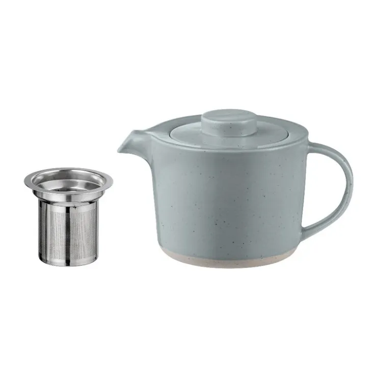 Online Blomus Ceramic Stoneware Teapot With Filter - 1 Liter - SABLO