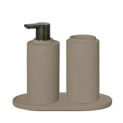 Discount Blomus CRETO Concrete Bathroom Accessory Set