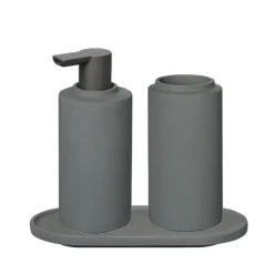 Discount Blomus CRETO Concrete Bathroom Accessory Set