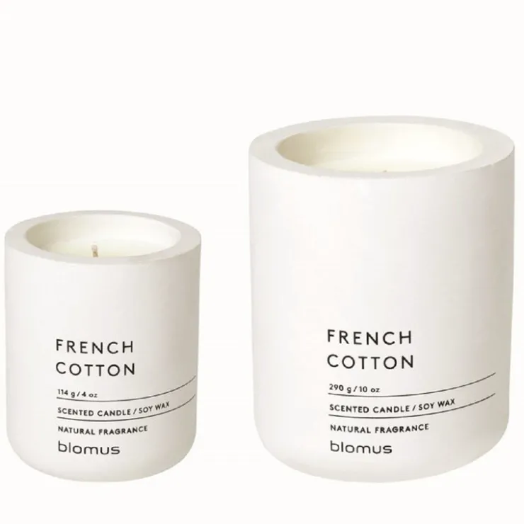 New Blomus FRAGA Candle Set in Concrete Container