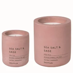 New Blomus FRAGA Candle Set in Concrete Container
