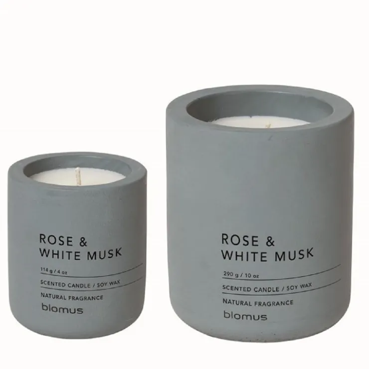 New Blomus FRAGA Candle Set in Concrete Container