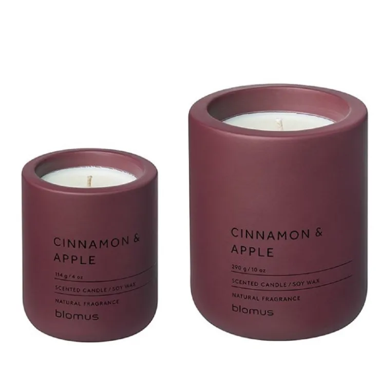 New Blomus FRAGA Candle Set in Concrete Container