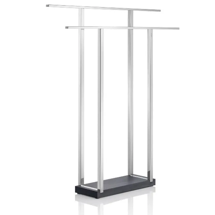 Clearance Blomus Free Standing Towel Rack - Wide - Polished
