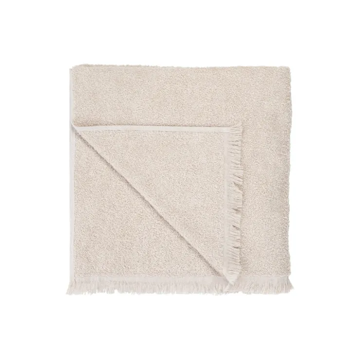 New Blomus FRINO Fringed Organic Cotton Terry Bath Towel 28 x 55
