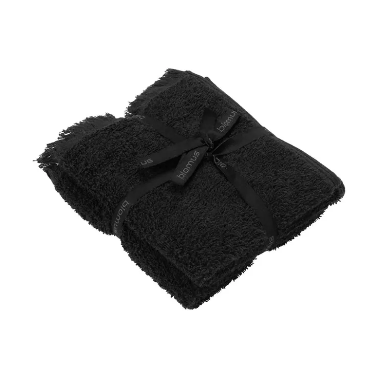 Best Blomus FRINO Fringed Organic Cotton Terry Guest Hand Towels 12 x 20 - 2pcs