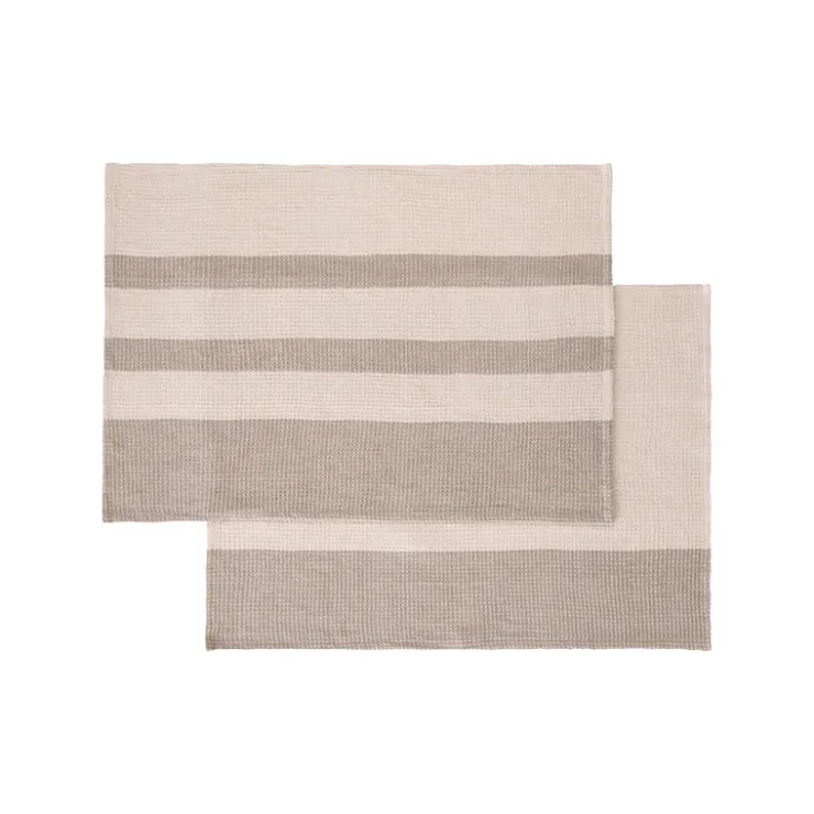 Hot Blomus GANO Organic Cotton Waffle Tea Towels - Set of 2
