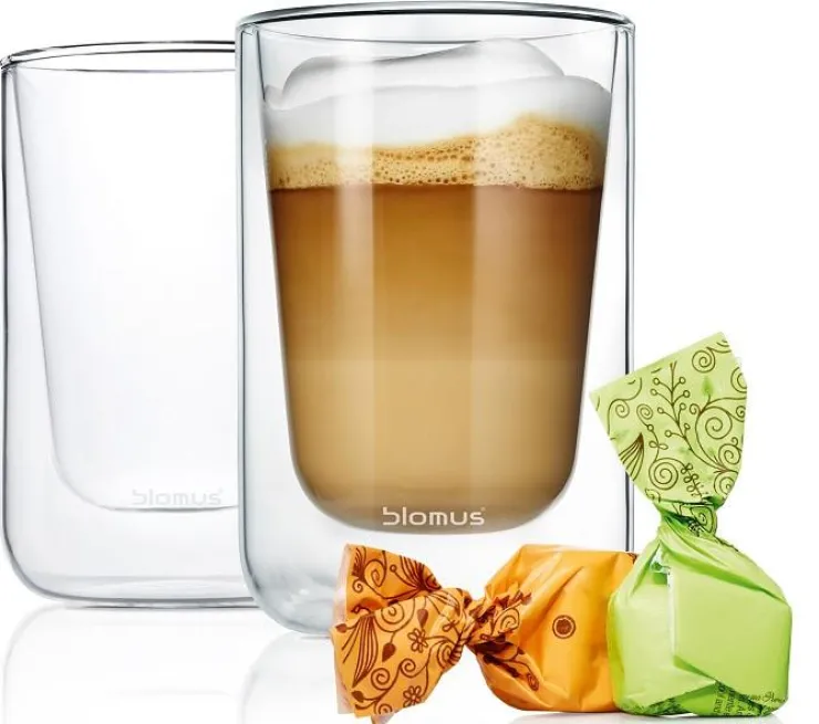 New Blomus Glasses - 8 Ounce - Set of 2