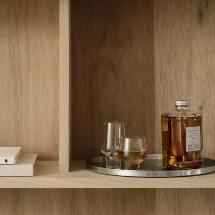 New Blomus KOYOI Brandy Glass With Pedestal Stem
