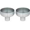 Discount Blomus KOYOI Coupe With Pedestal Stem - Stainless Steel - Set of 2