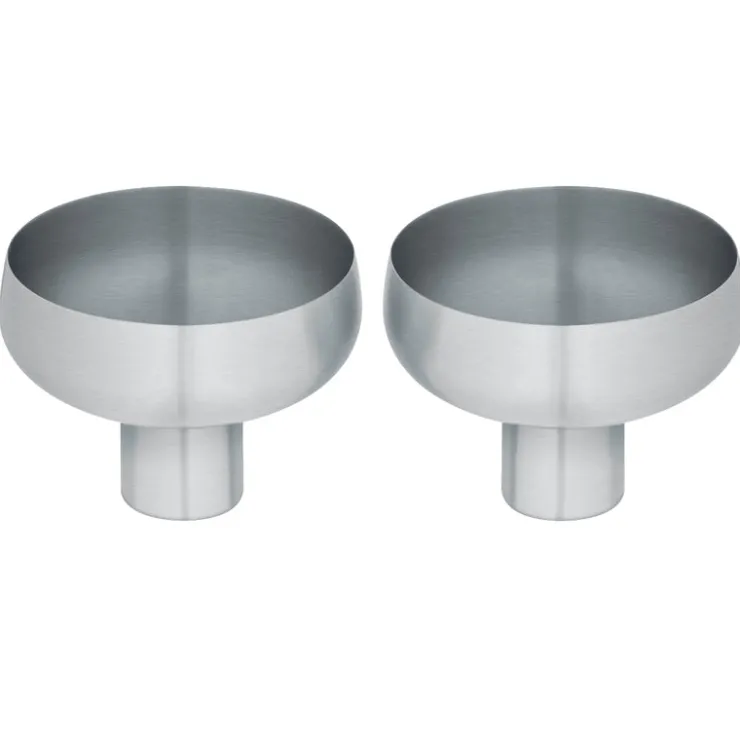 Discount Blomus KOYOI Coupe With Pedestal Stem - Stainless Steel - Set of 2