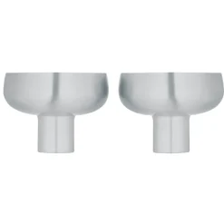 Discount Blomus KOYOI Coupe With Pedestal Stem - Stainless Steel - Set of 2