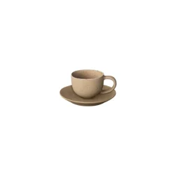 Sale Blomus KUMI Stoneware Espresso Cups With Saucers - Set of 2