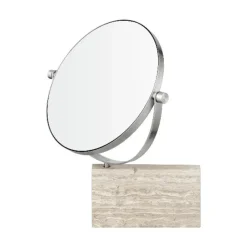 Clearance Blomus LAMURA Marble Wall-Mounted Vanity Mirror