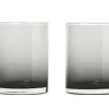 Fashion Blomus MERA Glasses Tall - 7 Ounce - Set of 2 MERA Glass Tall - Smoke