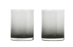 Fashion Blomus MERA Glasses Tall - 7 Ounce - Set of 2 MERA Glass Tall - Smoke