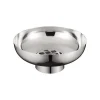 New Blomus MIYABI Metallic Vase - Low With Flower Grid