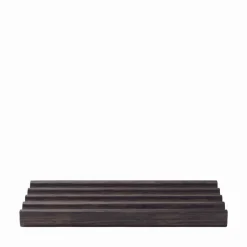 Best Blomus MODO Rectangular Wood Tray for Wall Shelf