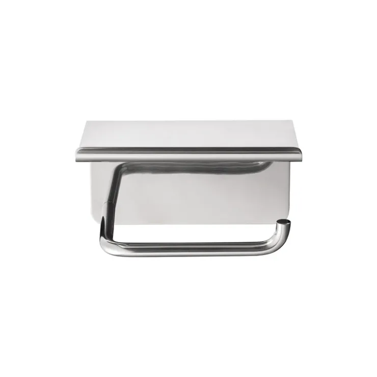 Best Blomus MODO Toilet Paper Holder With Tray - Stainless Steel
