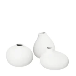 Clearance Blomus NONA Porcelain Mini Vases - Set of 3