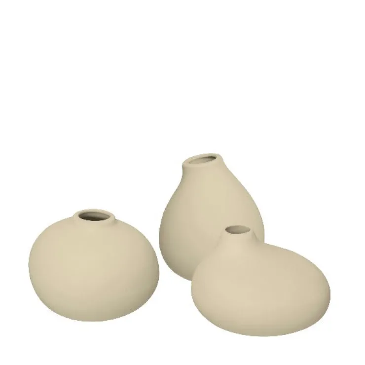 Clearance Blomus NONA Porcelain Mini Vases - Set of 3