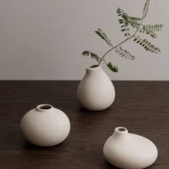 Clearance Blomus NONA Porcelain Mini Vases - Set of 3