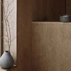 Outlet Blomus NONA Porcelain Vase - Pewter
