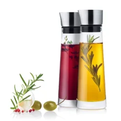 New Blomus Oil and Vinegar Serving Set with Stainless Steel Lid