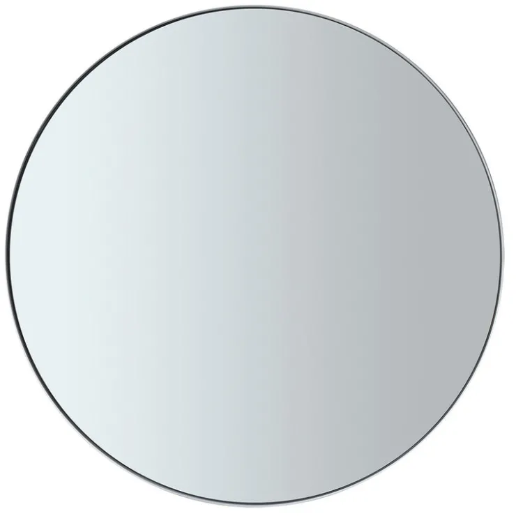 Outlet Blomus RIM Accent Mirror - Smoke - 31 inch RIM Accent Mirror - White