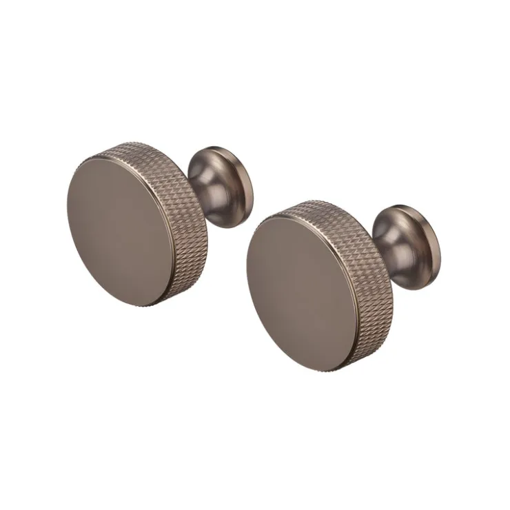 Online Blomus ROF Round Wall Hook Cabinet Knob - Set of 2