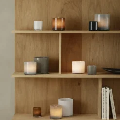 Clearance Blomus SAGA Hurricane Lamp Candle Holder