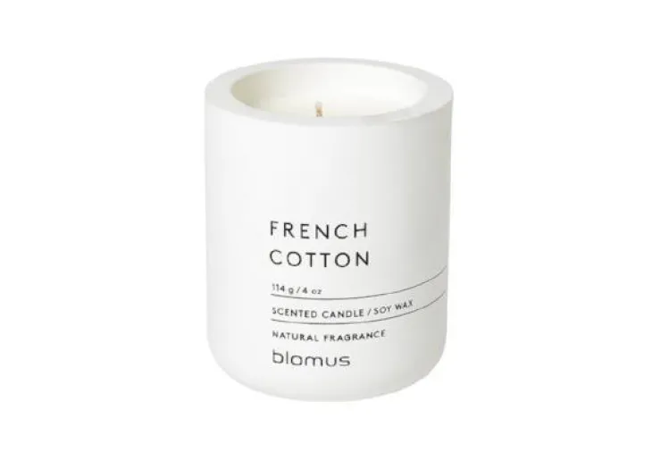 New Blomus Scented Candle In Concrete Container - Small