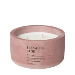 Outlet Blomus Scented Candle In Concrete Container - 3 Wick