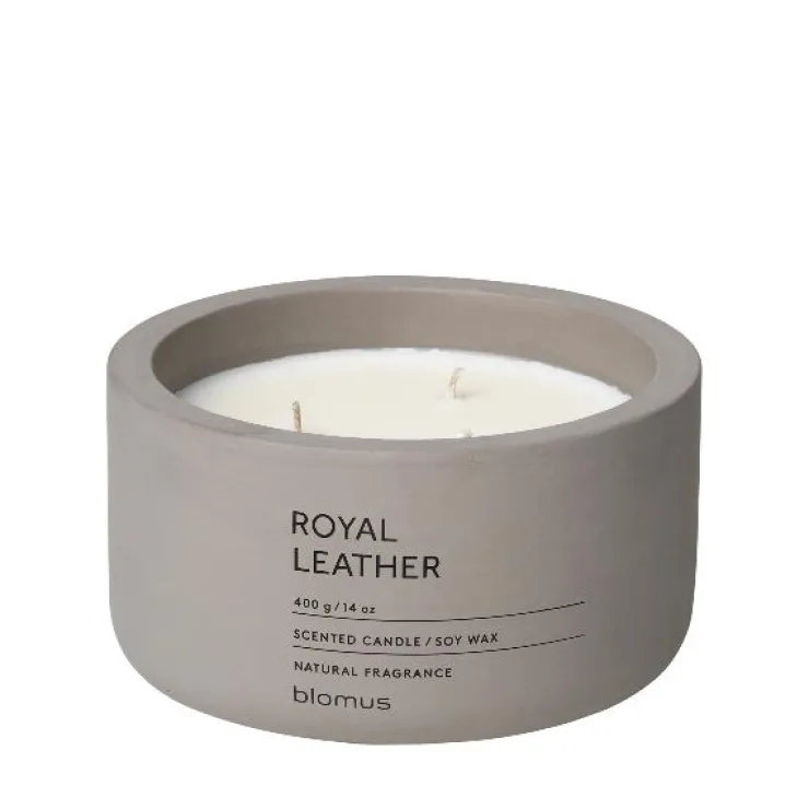 Outlet Blomus Scented Candle In Concrete Container - 3 Wick