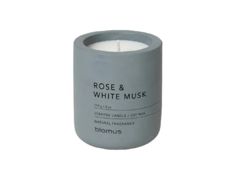 New Blomus Scented Candle In Concrete Container - Small