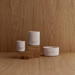 Outlet Blomus Scented Candle In Concrete Container - 3 Wick