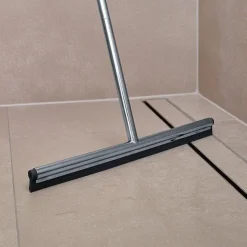 Clearance Blomus Squeegee with Long Handle - Polished - Wall Mount