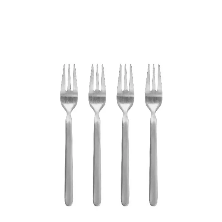 Best Blomus Stainless Steel Cake Forks - Set of 4 - STELLA
