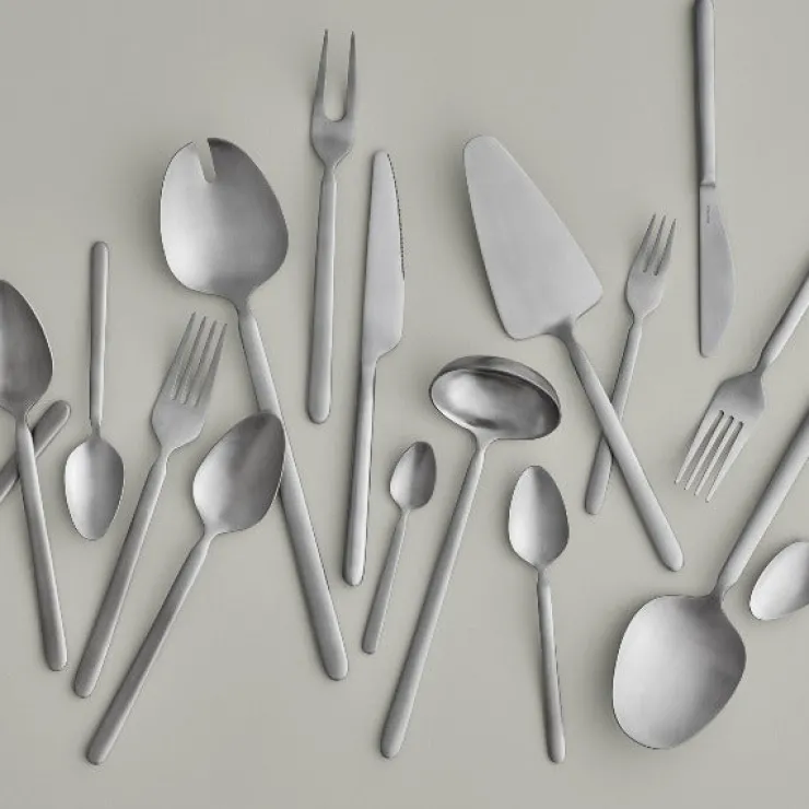 Best Blomus Stainless Steel Flatware Set - 16 Piece - STELLA