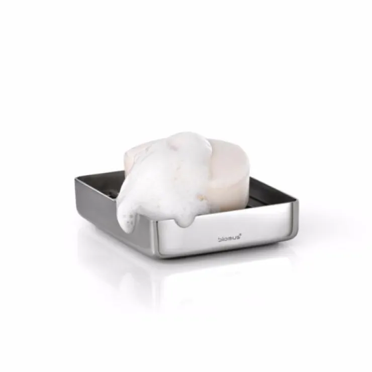 New Blomus Stainless Steel Soap Dish - Polished - NEXIO
