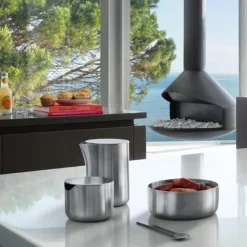 Discount Blomus Stainless Steel Sugar Bowl with Lid 3.4oz