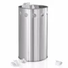 Fashion Blomus Stainless Steel Wastepaper Basket 3.5 Gallon - Circles